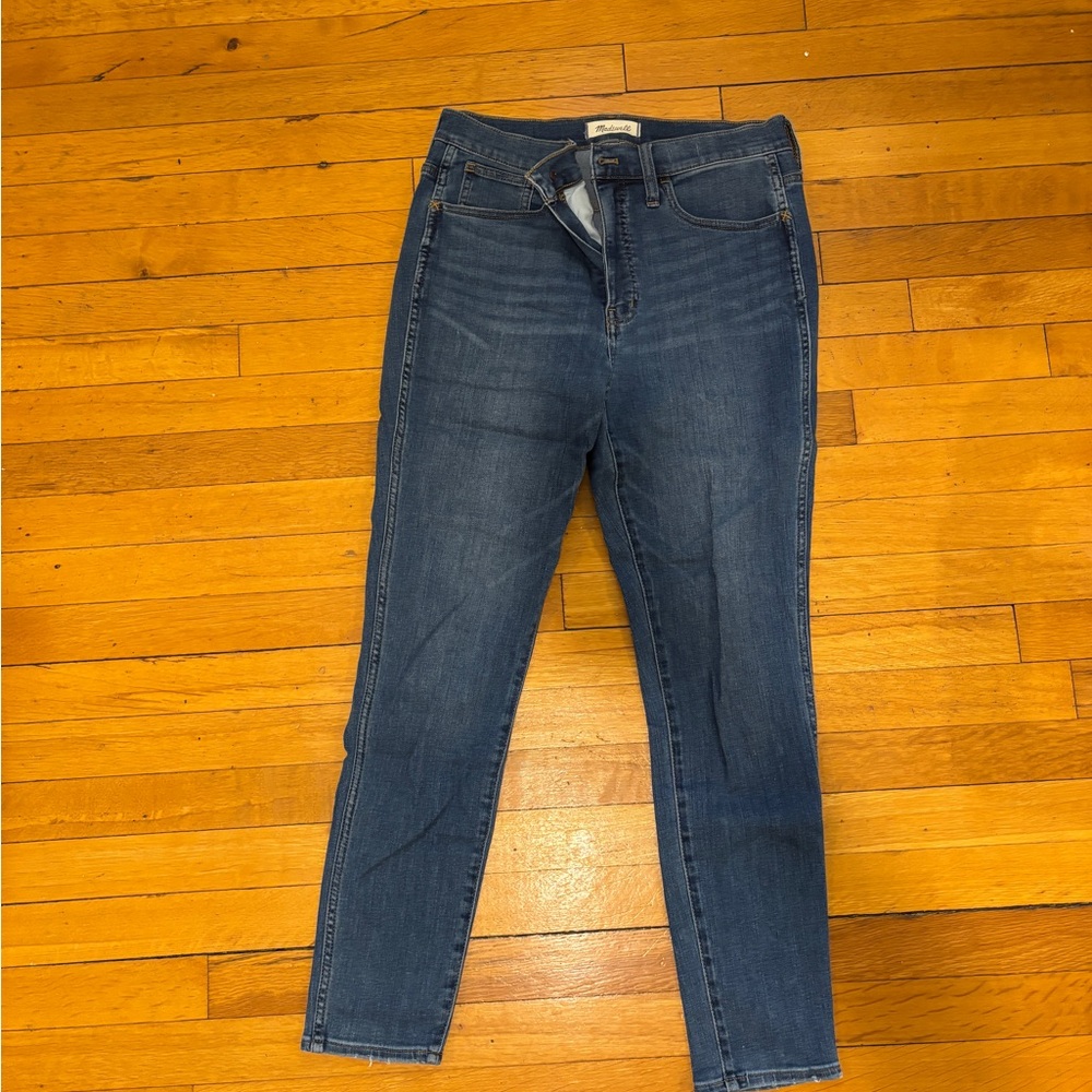 Madewell Dark Blue Ankle Jeans